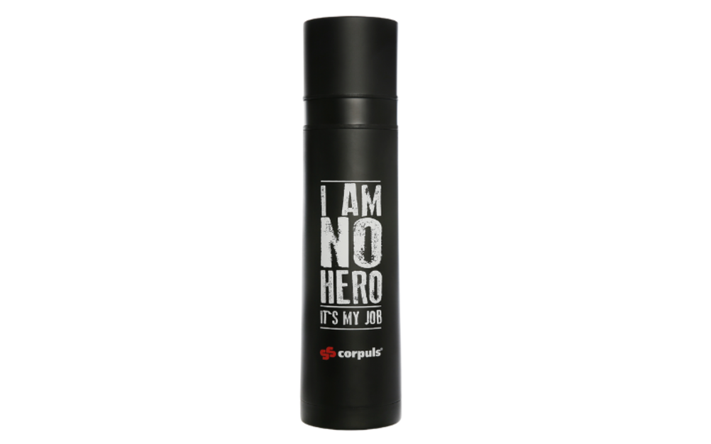 Thermoskanne mit 2 Bechern von corpuls